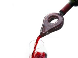 Revisión del aireador de vino