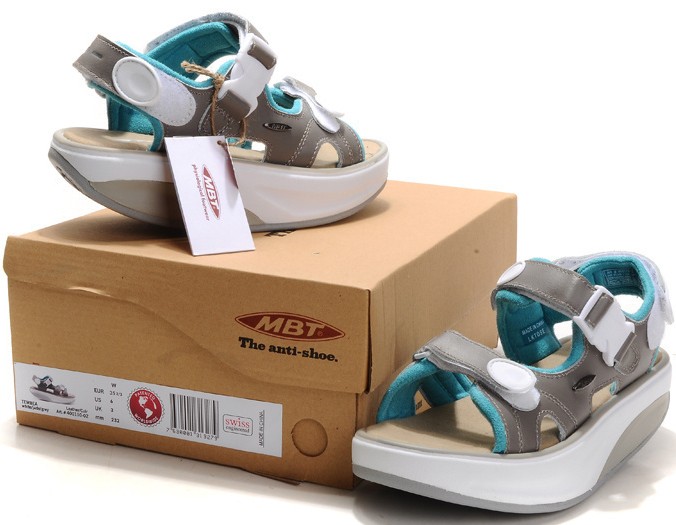 MBT Women Kisumu Sandals Grey Shoes MBT Women Kisumu Sandals Grey Shoes